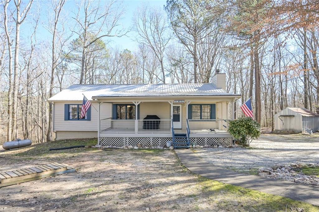 4195 Old Yorkville Road Dallas, GA 30157 - Photo 1 of 1 Charm with character! Solid constructed ranch home on a full basement. The metal roof is only 3 years old.