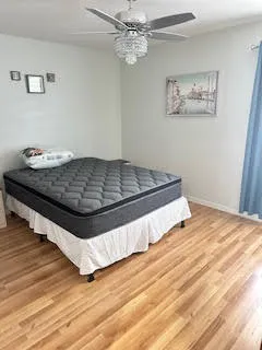 a view of wooden floor