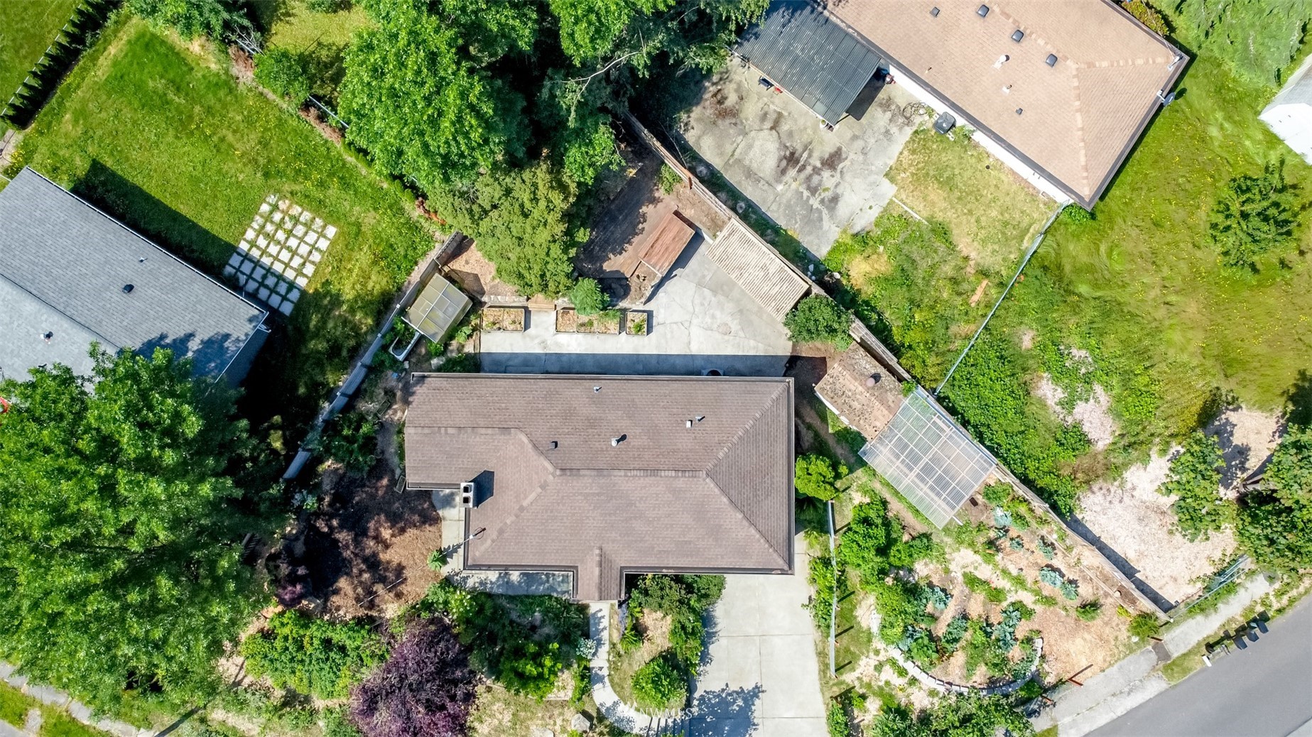 12011 Southeast 157th Place Renton, WA 98058 - Photo 8 of 40 an aerial view of a house