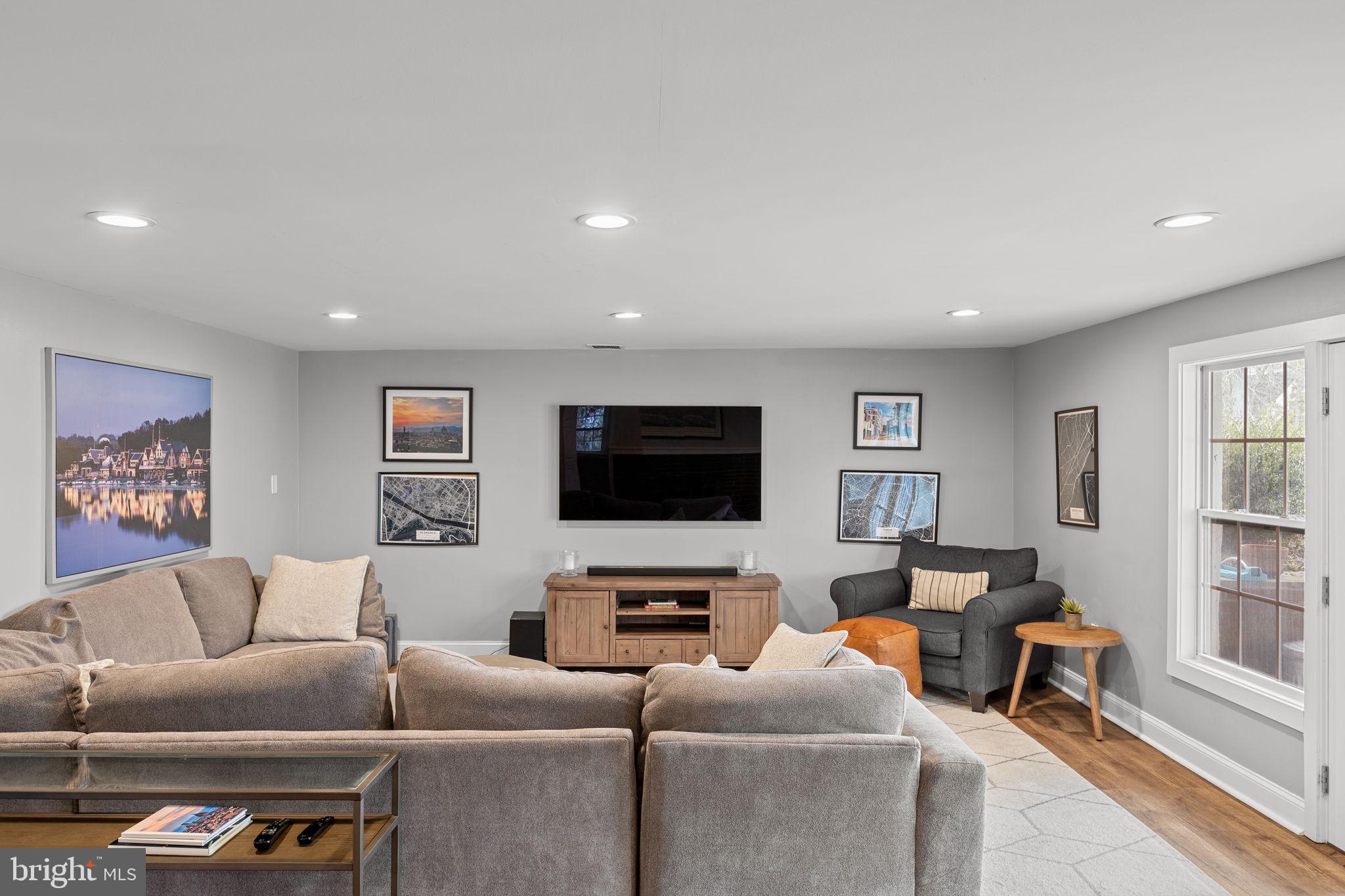 237 Waterloo Avenue Berwyn, PA 19312 - Photo 23 of 58 a living room with furniture and a flat screen tv