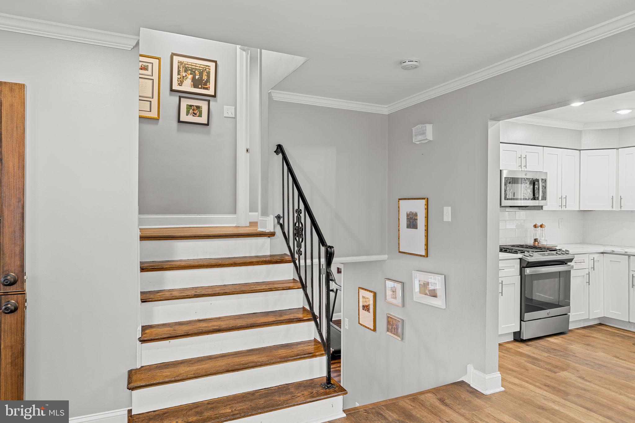 237 Waterloo Avenue Berwyn, PA 19312 - Photo 6 of 58 a view of entryway and hall with wooden floor