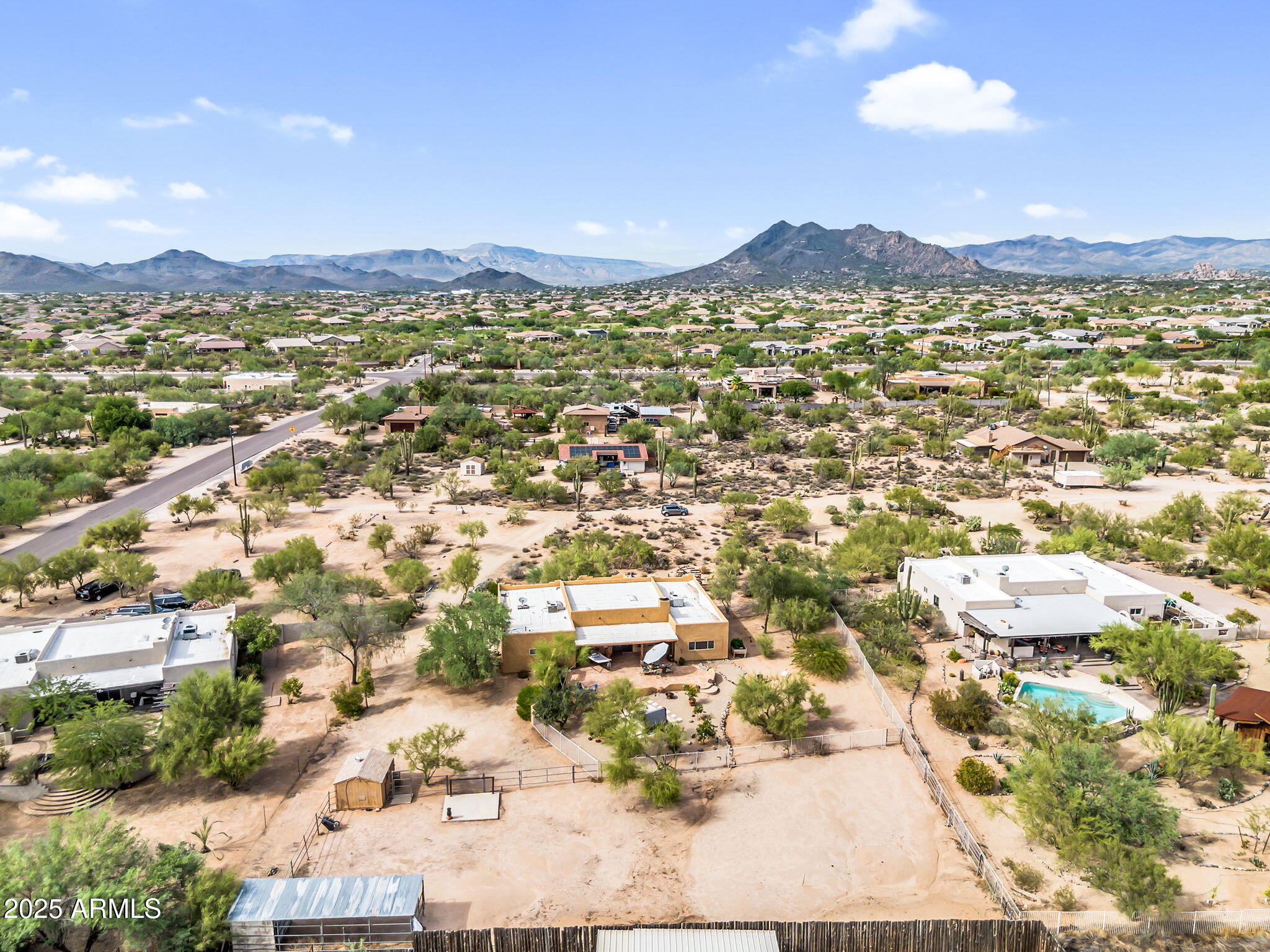 6017 East Rancho Del Oro Drive Cave Creek, AZ 85331 - Photo 53 of 55 Aerial 2
