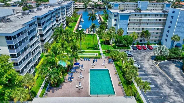 an aerial view of city