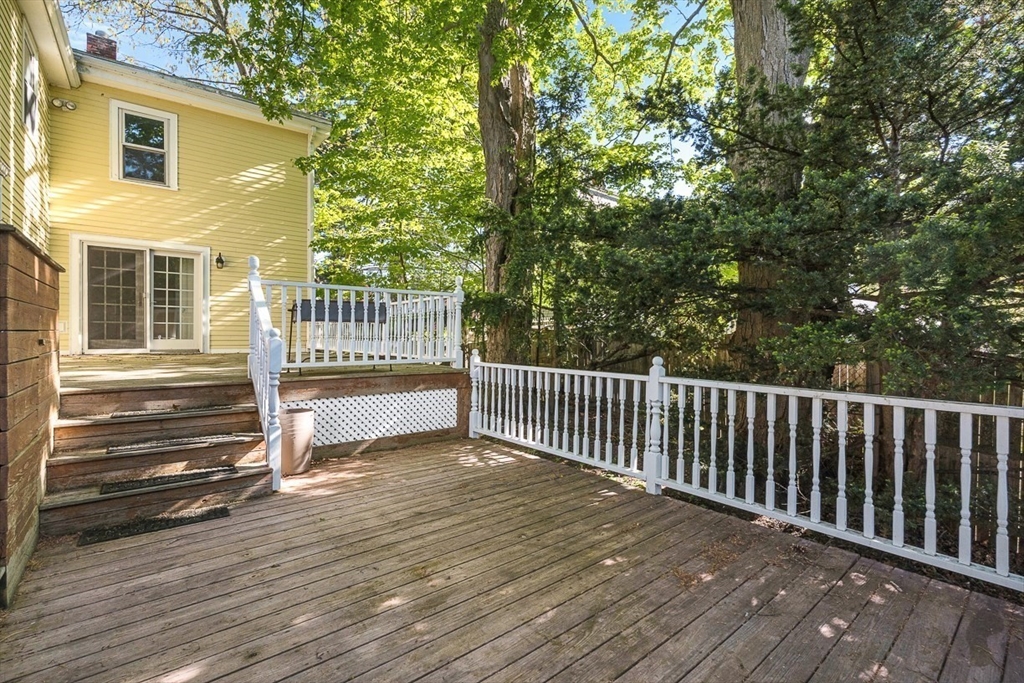 53 Lake Street Winchester, MA 01890 - Photo 25 of 36 a view of a wooden deck
