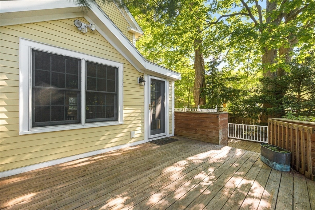 53 Lake Street Winchester, MA 01890 - Photo 28 of 36 a view of house with backyard and deck