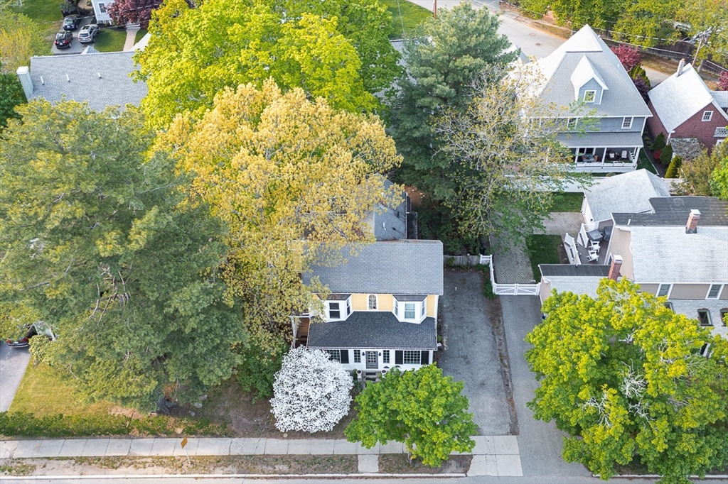 53 Lake Street Winchester, MA 01890 - Photo 36 of 36 an aerial view of a house with garden