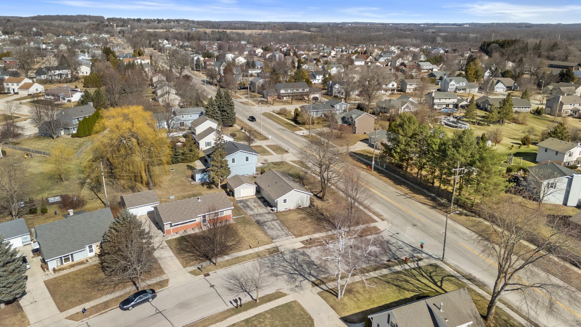 N171W20418 Ridge Road Jackson, WI 53037 - Photo 15 of 17 Ridge Rd, drone
