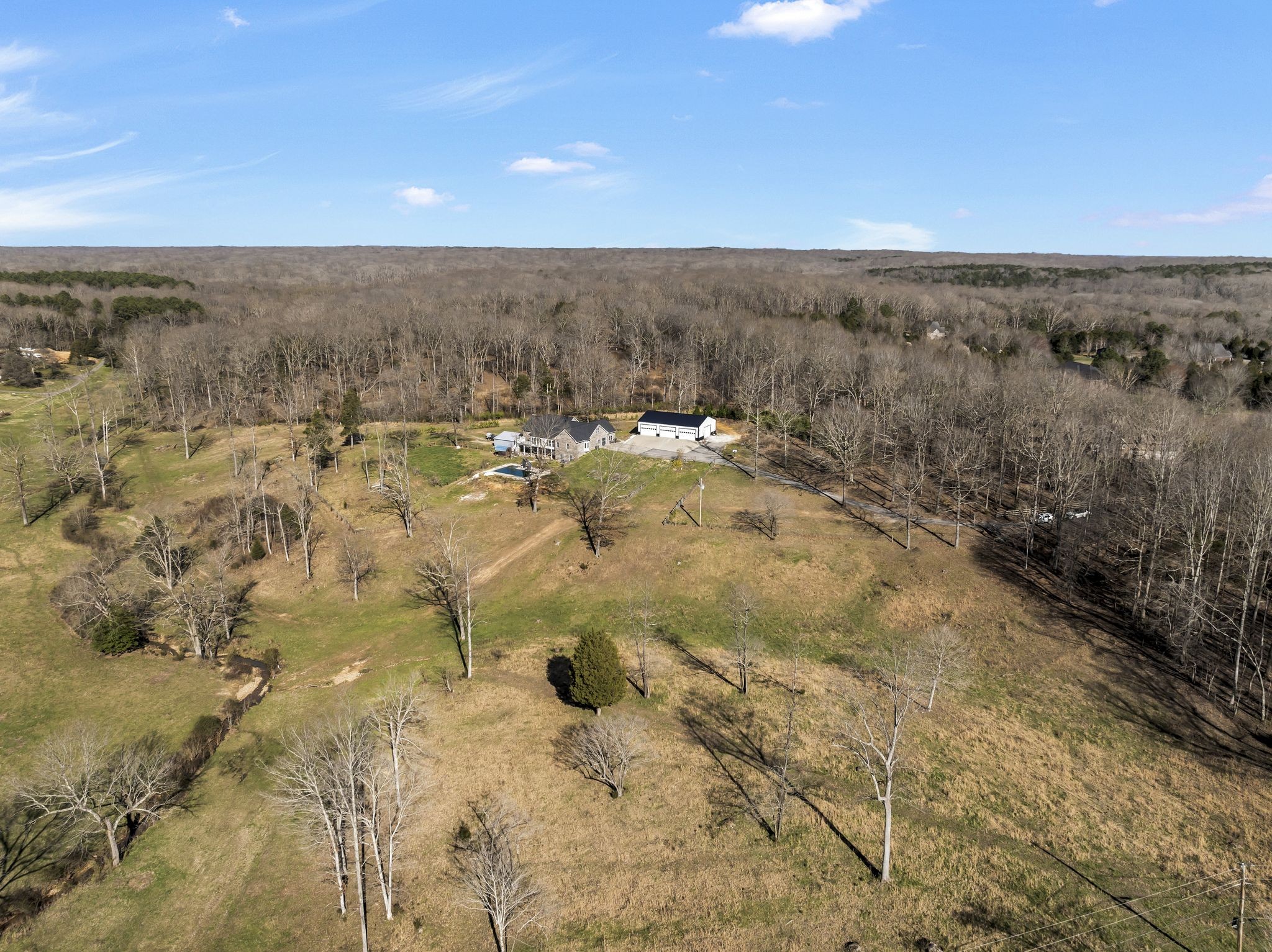 1053 Hall Cemetery Road Burns, TN 37029 - Photo 63 of 64 a view of a road with mountains in the background