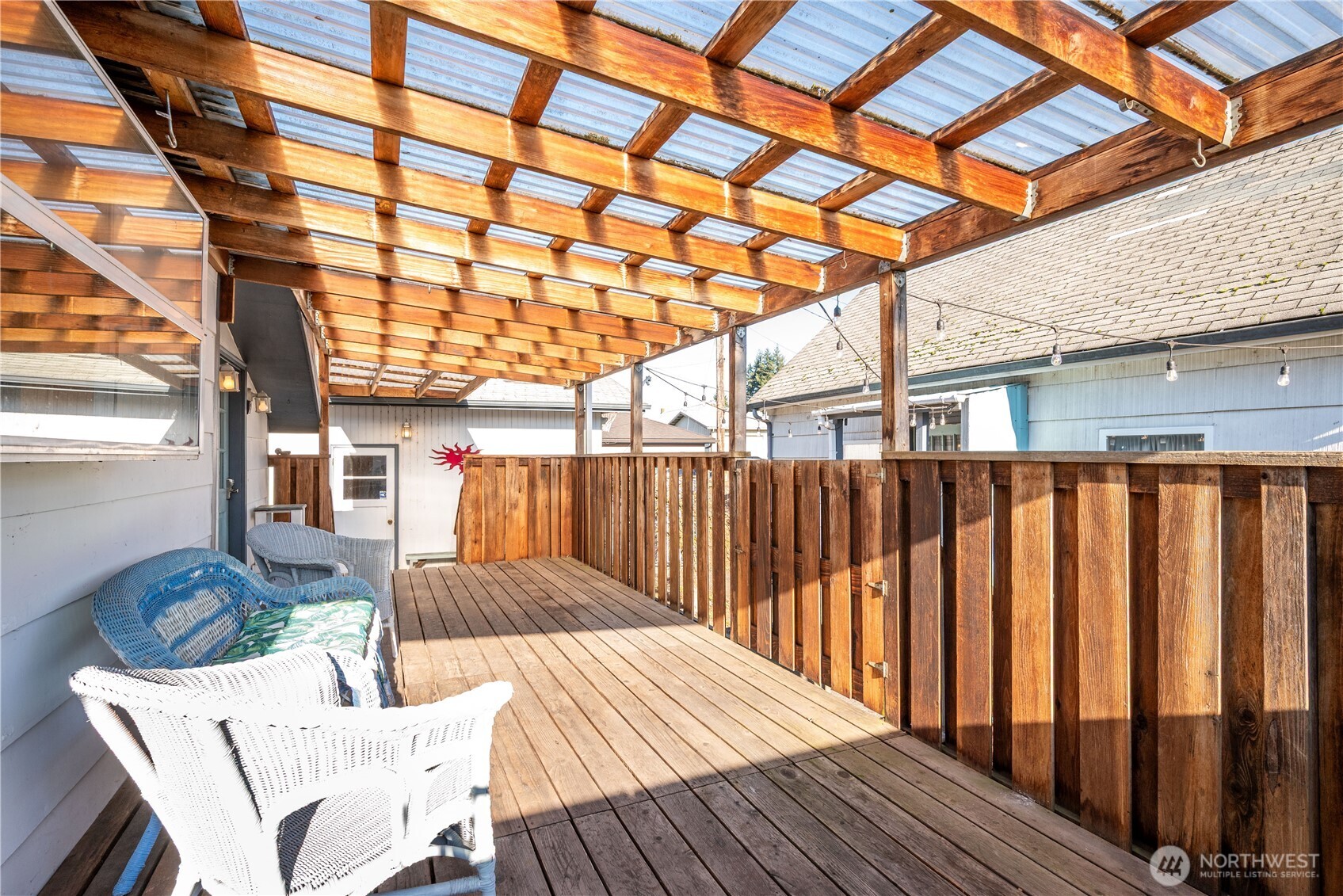136 3rd Avenue Southwest Castle Rock, WA 98611 - Photo 21 of 40 a view of porch with seating space