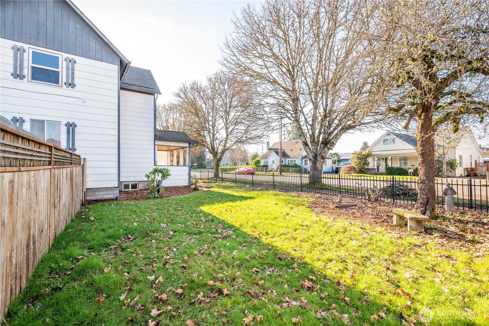 136 3rd Avenue Southwest Castle Rock, WA 98611 - Photo 28 of 40 a view of backyard with swimming pool