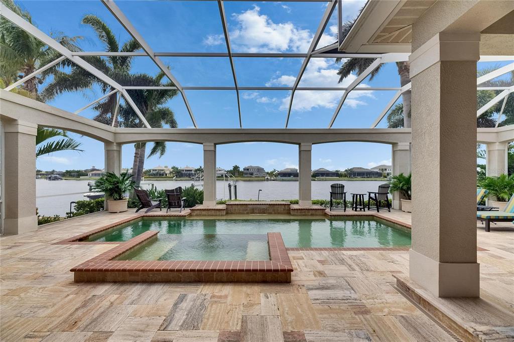 624 Balibay Road Apollo Beach, FL 33572 - Photo 12 of 99 a view of a swimming pool with a patio
