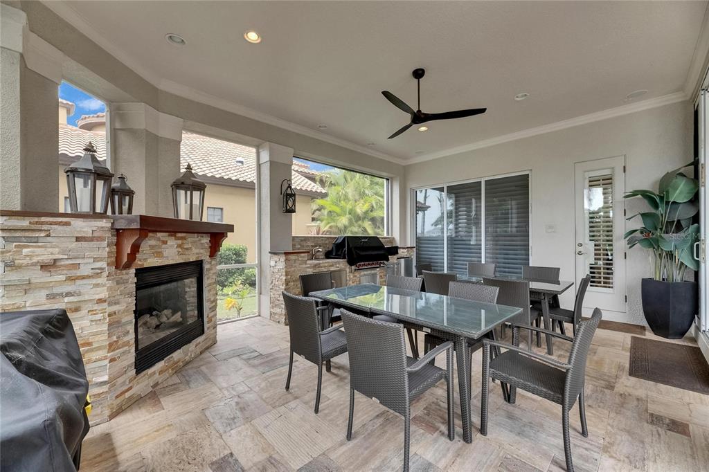 624 Balibay Road Apollo Beach, FL 33572 - Photo 15 of 99 a view of a dining room with furniture window and wooden floor