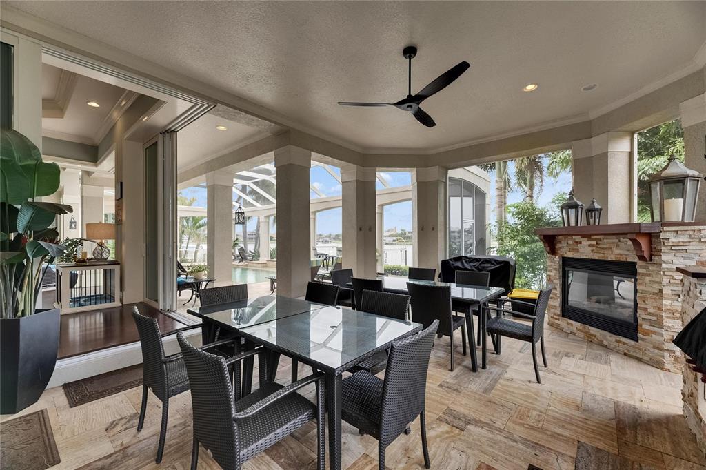 624 Balibay Road Apollo Beach, FL 33572 - Photo 84 of 99 a dining room with furniture window and wooden floor