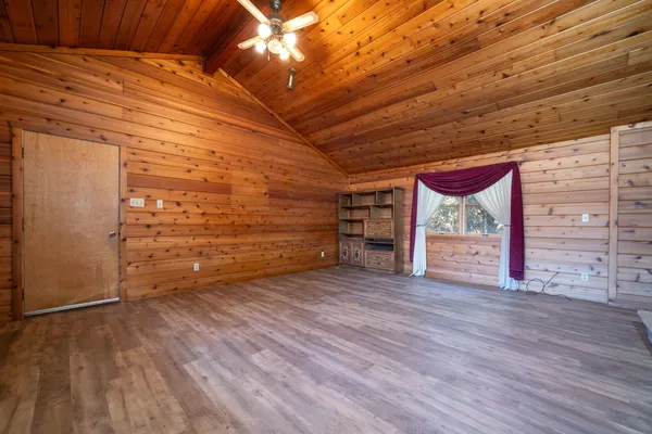 a view of a city and ocean view