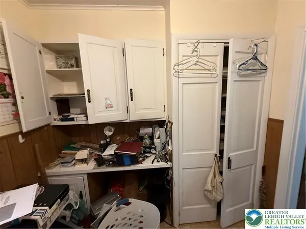 a view of cabinets