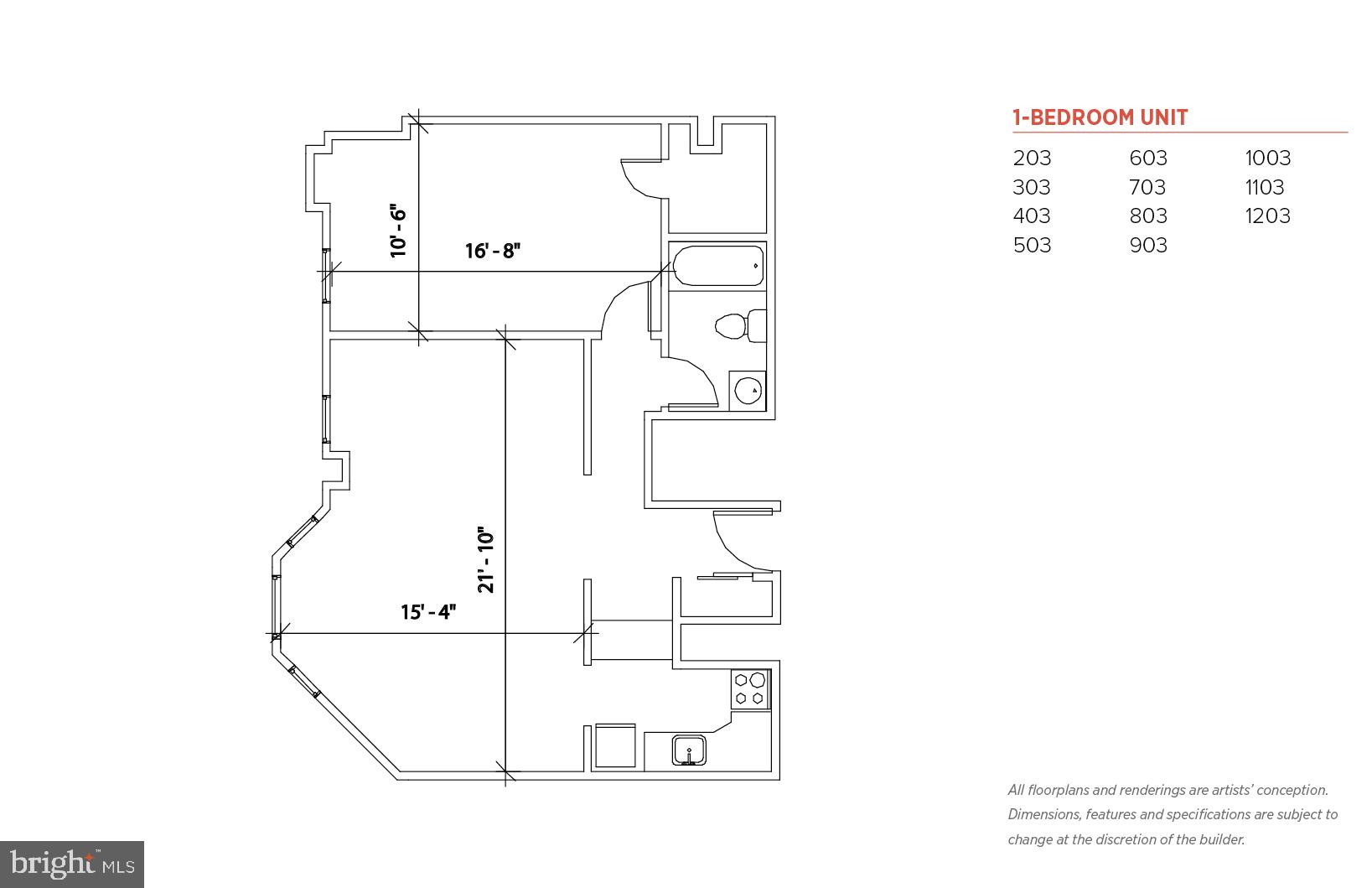 1218 Walnut Street, Unit 901 Philadelphia, PA 19107 - Photo 7 of 17