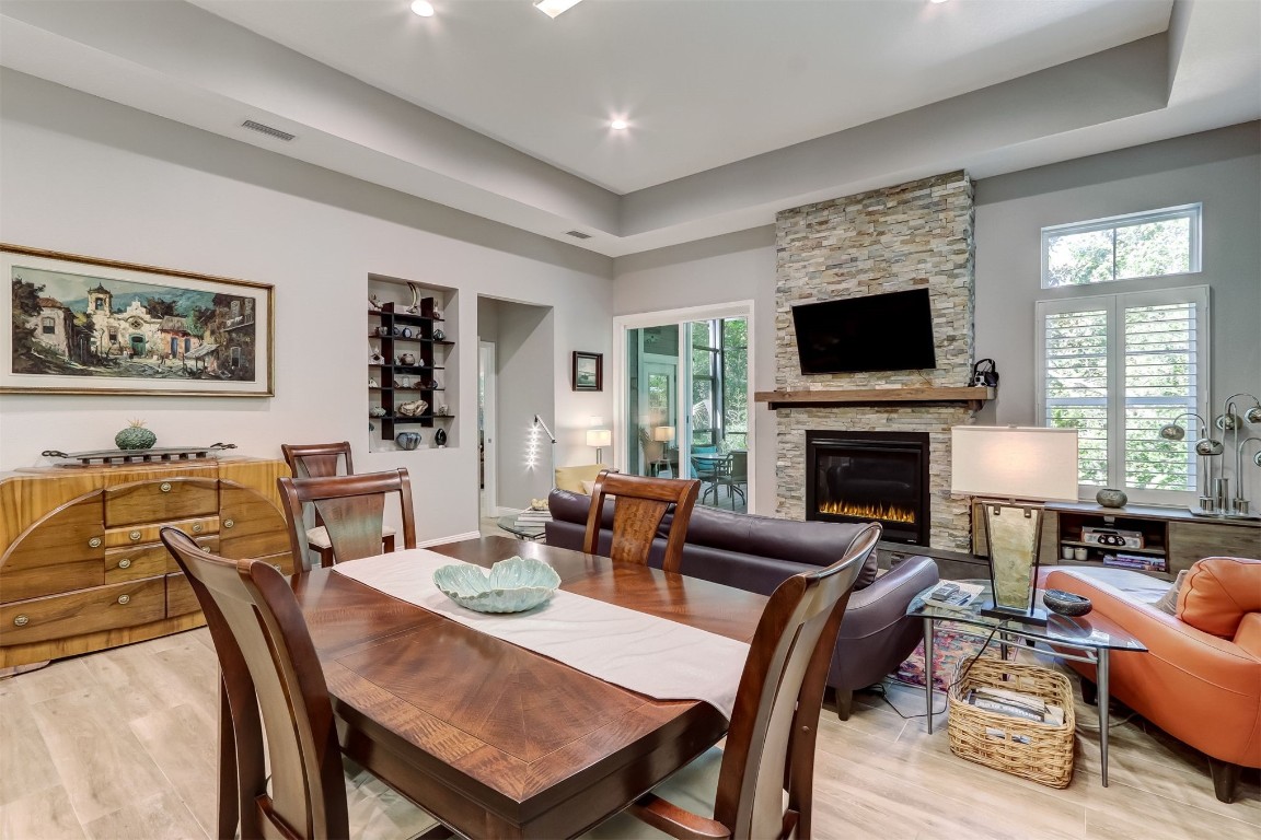 2629 Racheal Avenue Fernandina Beach, FL 32034 - Photo 13 of 53 a view of a livingroom with furniture window and a fireplace