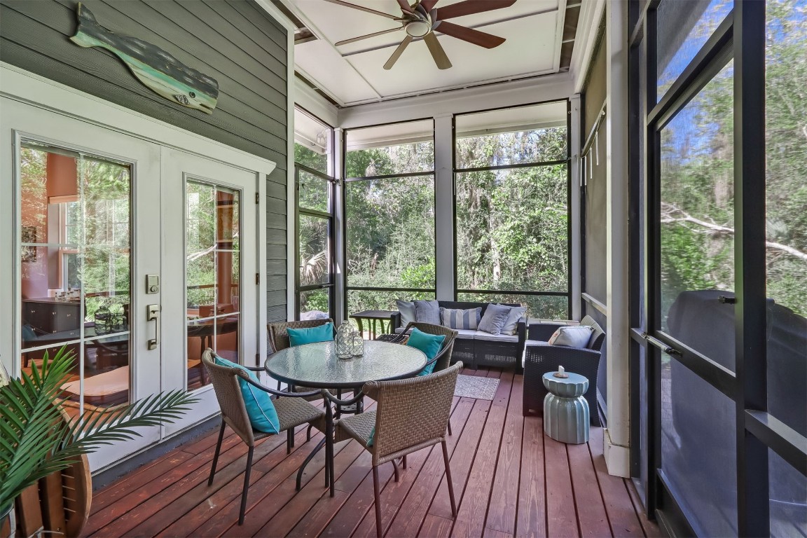 2629 Racheal Avenue Fernandina Beach, FL 32034 - Photo 25 of 53 a view of a dining room with furniture window and outside view