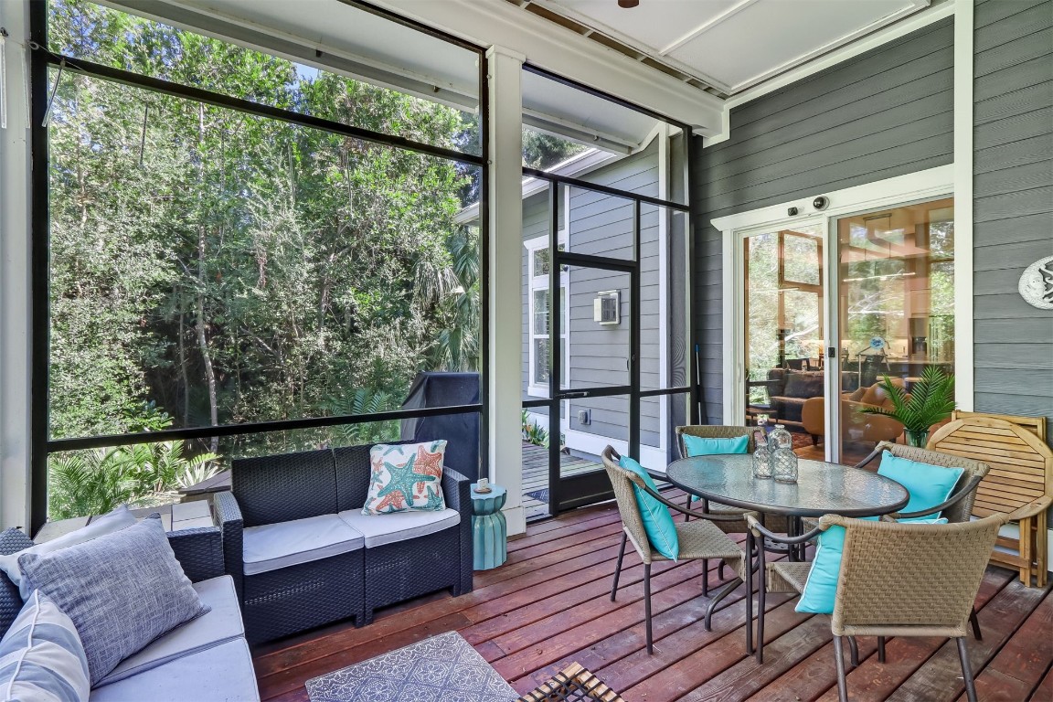 2629 Racheal Avenue Fernandina Beach, FL 32034 - Photo 27 of 53 a outdoor living space with furniture and a garden