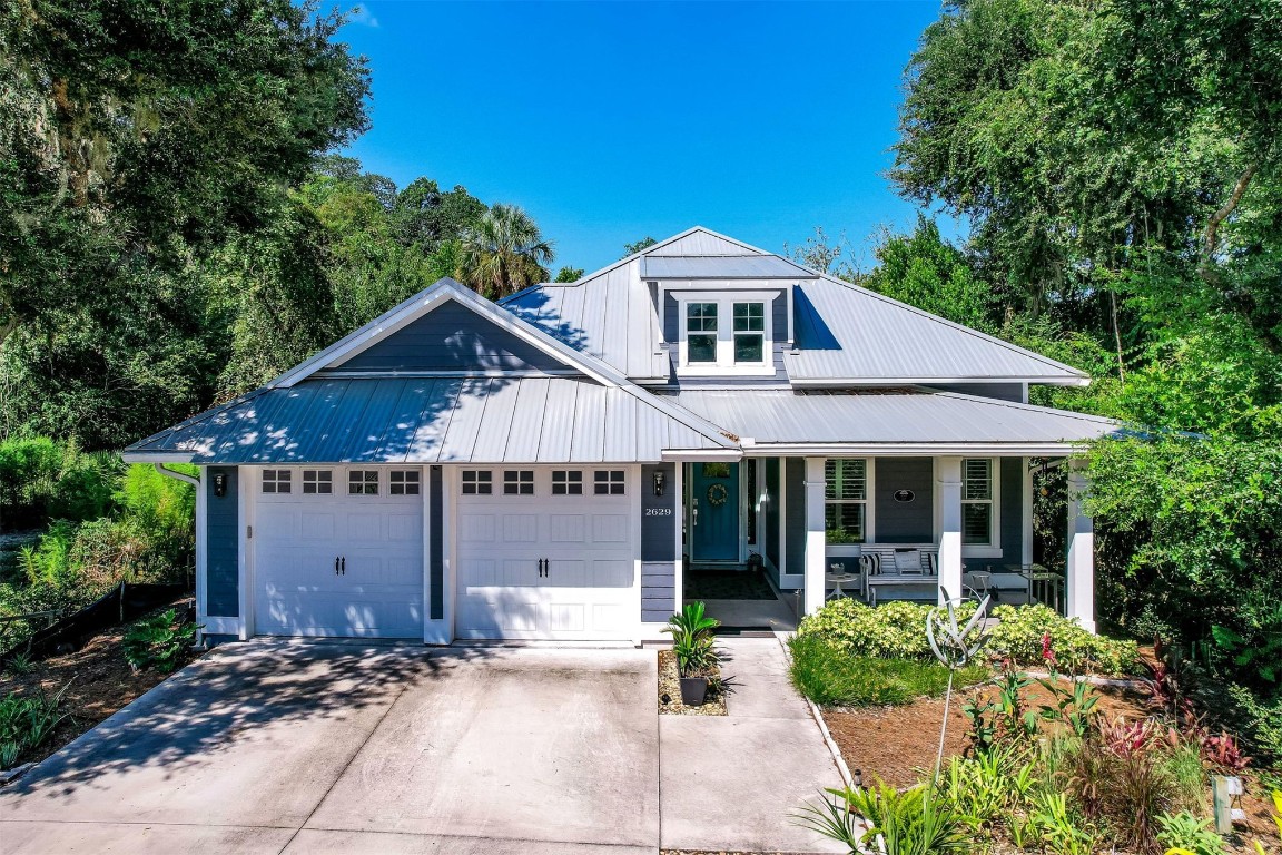 2629 Racheal Avenue Fernandina Beach, FL 32034 - Photo 52 of 53 a front view of a house with garden