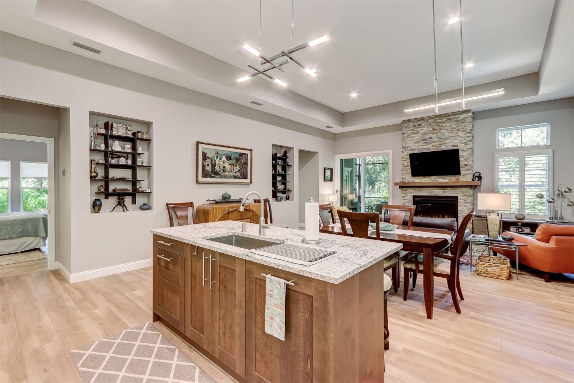 2629 Racheal Avenue Fernandina Beach, FL 32034 - Photo 9 of 53 a view of a dining room with furniture window and wooden floor