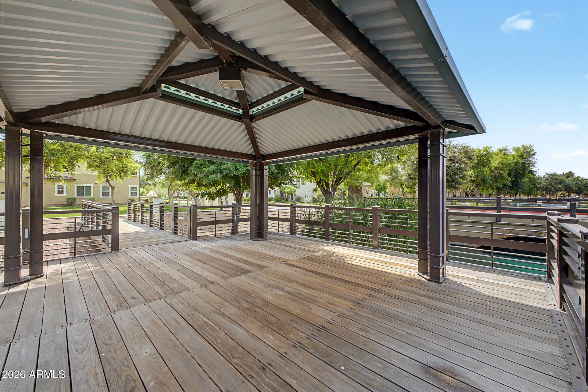 1821 East Bernie Lane, Unit 103 Gilbert, AZ 85295 - Photo 37 of 57 Gazebo in complex near lake
