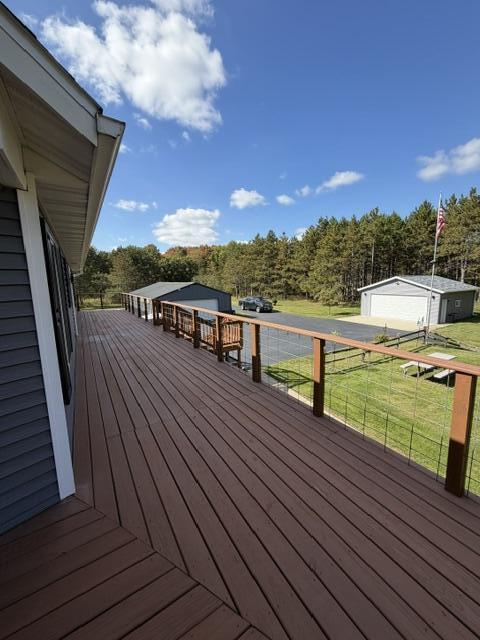 N4526 Pine Road East Montello, WI 53949 - Photo 13 of 15 Deck