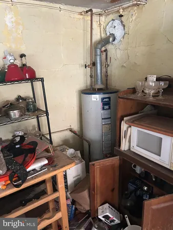 a room with furniture and appliances