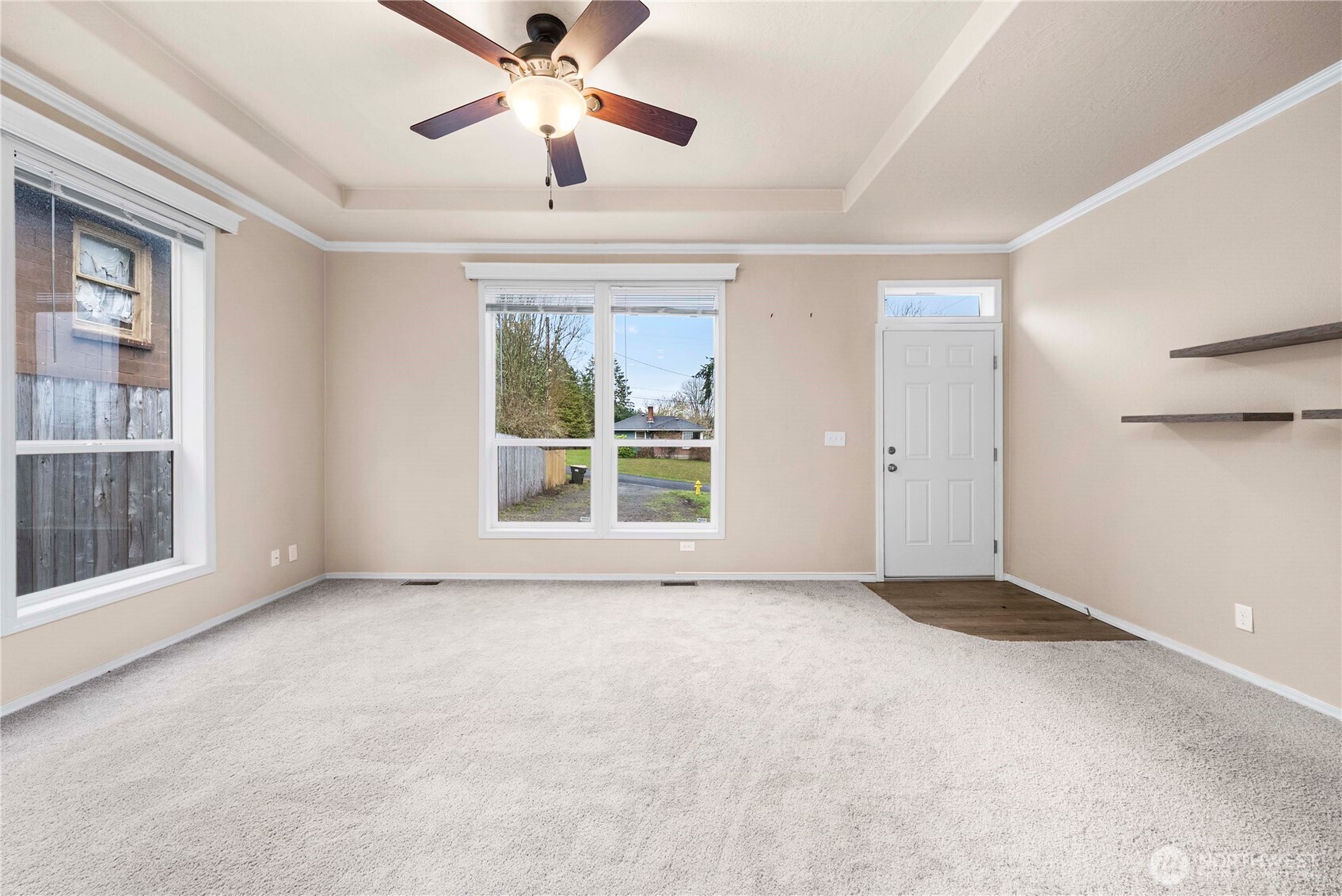 52 Southeast Spring Street Chehalis, WA 98532 - Photo 16 of 40 a view of an empty room with a window