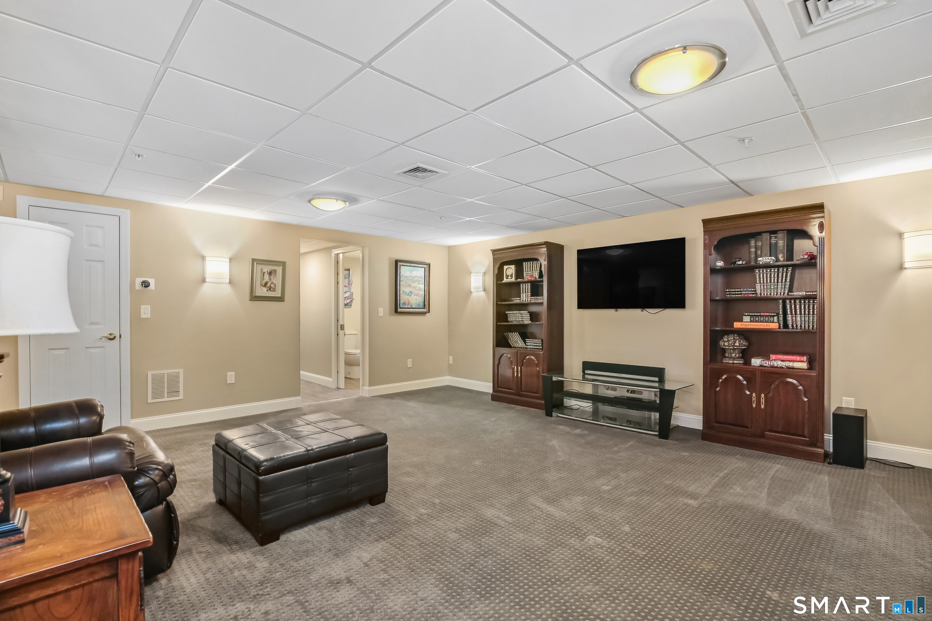 638 Danbury Road, Unit 64 Ridgefield, CT 06877 - Photo 24 of 31 Spacious finished basement!