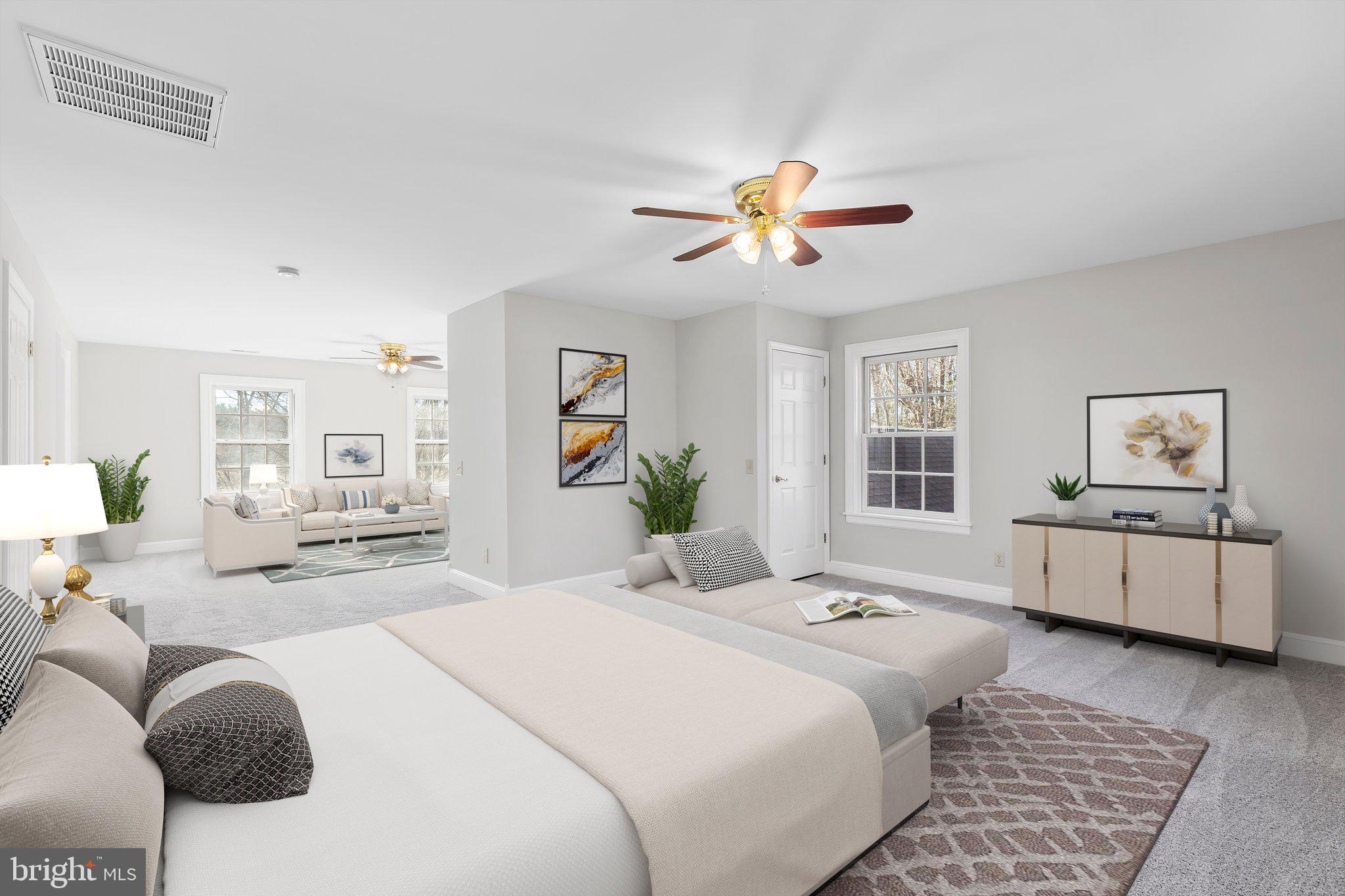 19149 Stoney Point Road King George, VA 22485 - Photo 25 of 81 Primary Bedroom with sitting area