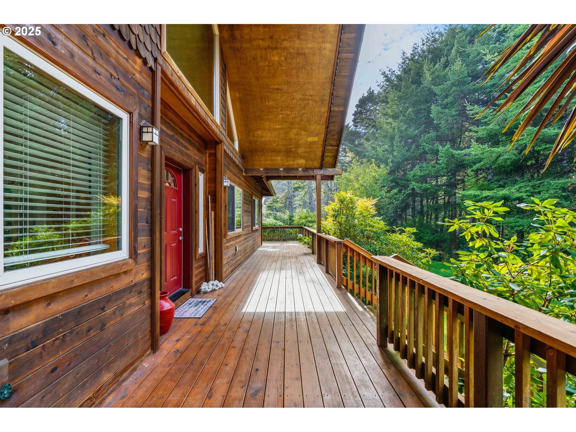 47555 Leeward Street Langlois, OR 97450 - Photo 36 of 45 a balcony with wooden floor and fence