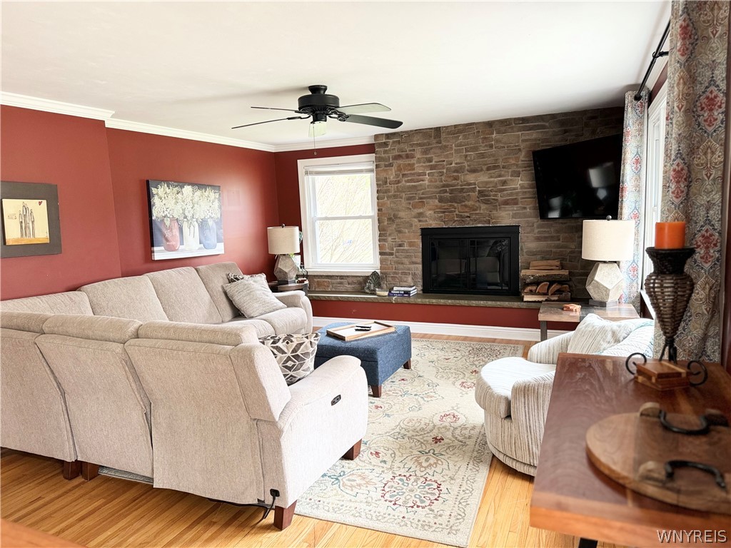 6668 Milestrip Road Orchard Park, NY 14127 - Photo 9 of 30 Large living room with plenty of room for friends