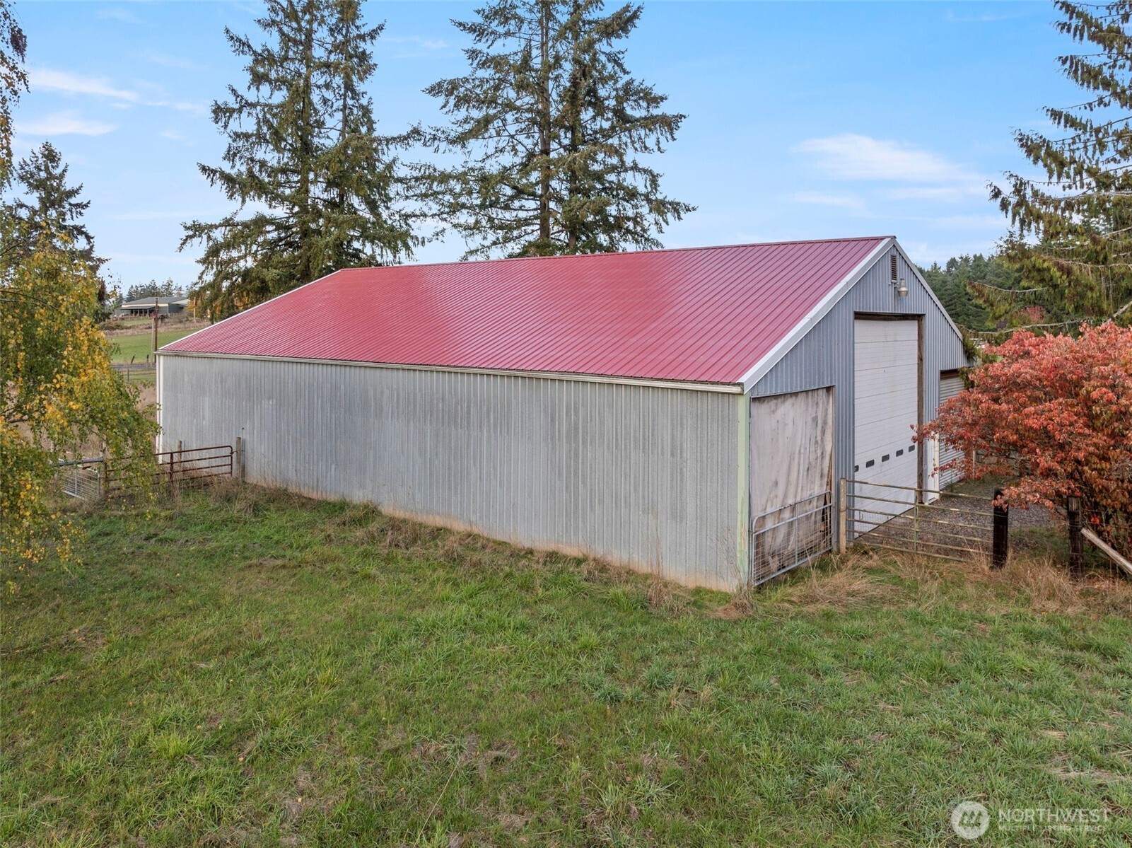 450 Hawkins Road Winlock, WA 98596 - Photo 26 of 40 a view of a yard with a house and a tree