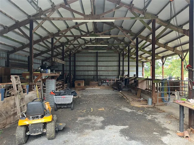 a view of roadside with trees