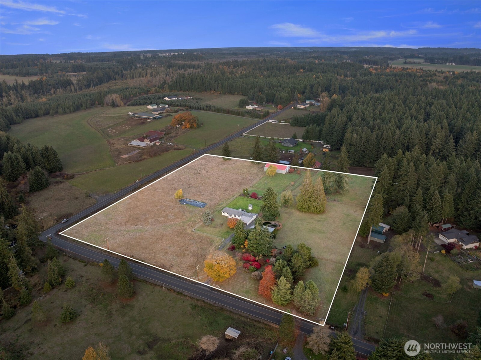 450 Hawkins Road Winlock, WA 98596 - Photo 32 of 40 an aerial view of a house