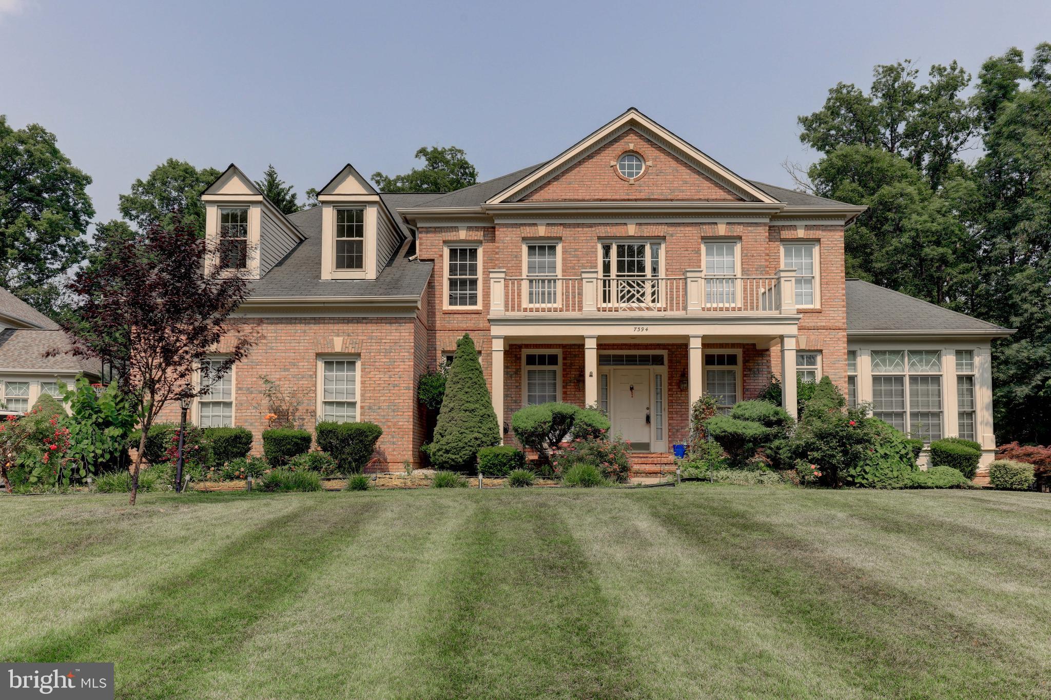 gorgoreous brick front home