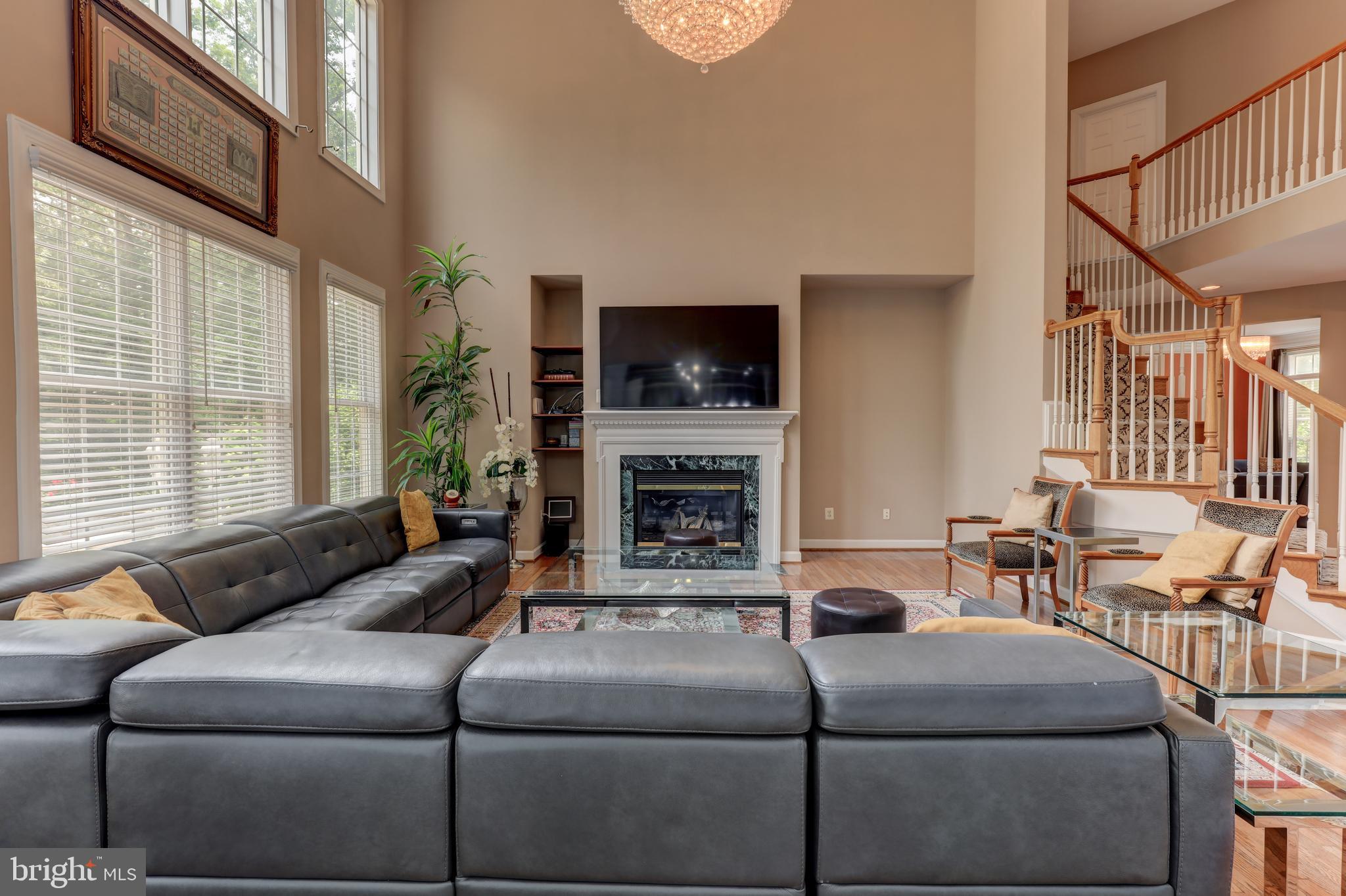 7394 Spring Summit Road Springfield, VA 22150 - Photo 12 of 69 gas fireplace