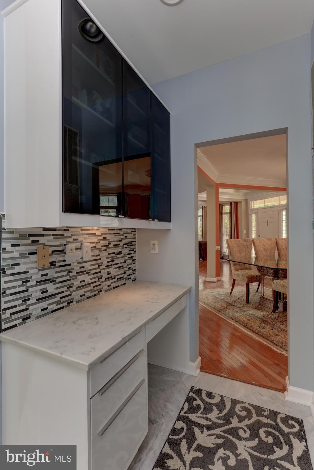 7394 Spring Summit Road Springfield, VA 22150 - Photo 23 of 69 desk or butlers pantry on way to dining room