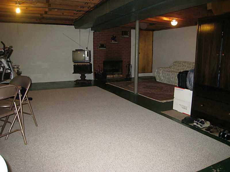 2833 Italy Road Export, PA 15632 - Photo 13 of 23 Basement/Game Room. Semi finished basement area with log burning firepalce and access to the attached garage.