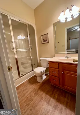 a view of balcony with furniture and deck