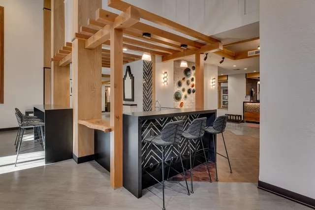 a view of front door