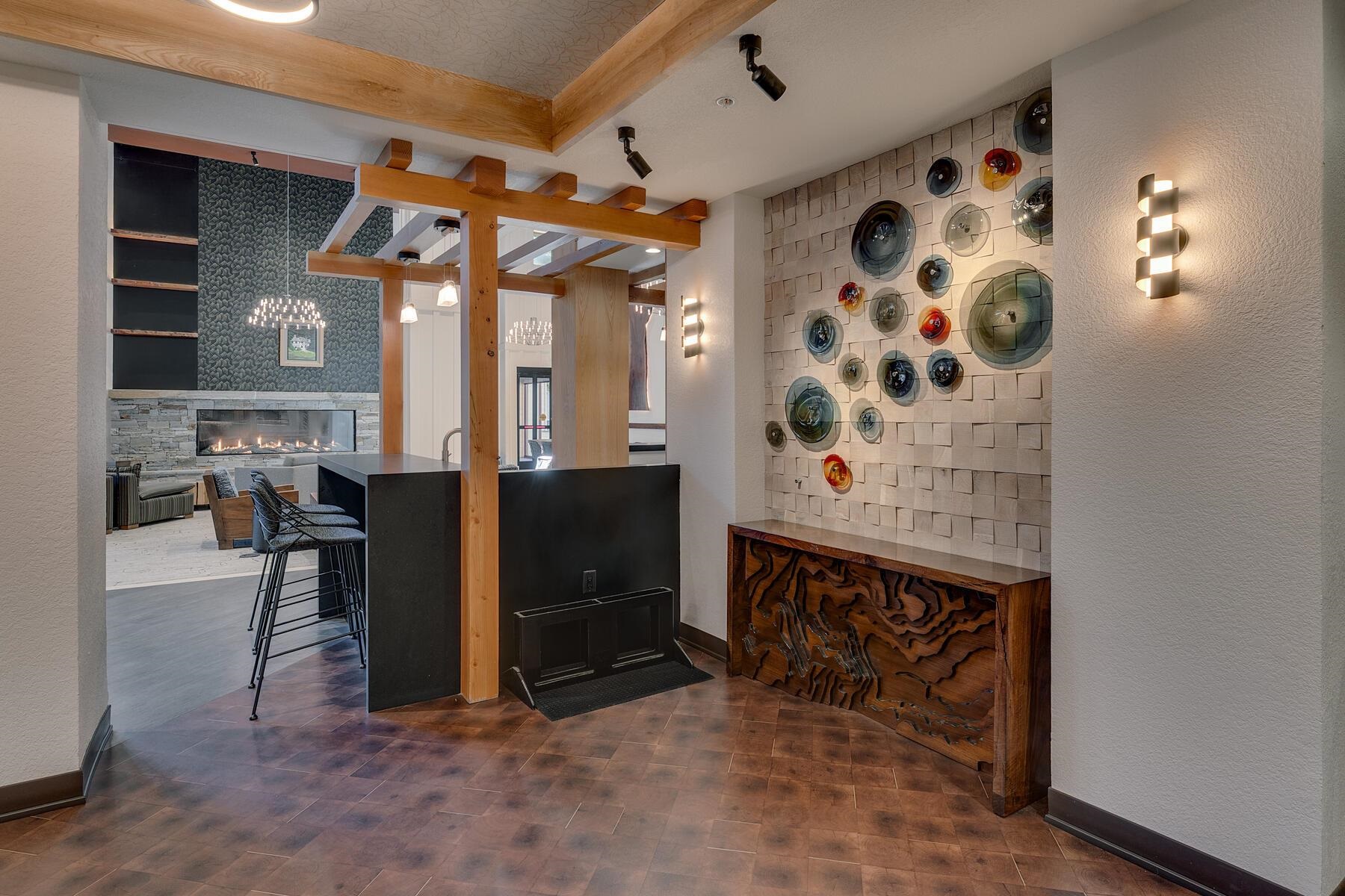 201 Shirley Cyn Road, Unit 302 Olympic Valley, CA 96146 - Photo 19 of 28 a view of a room with a table and chairs