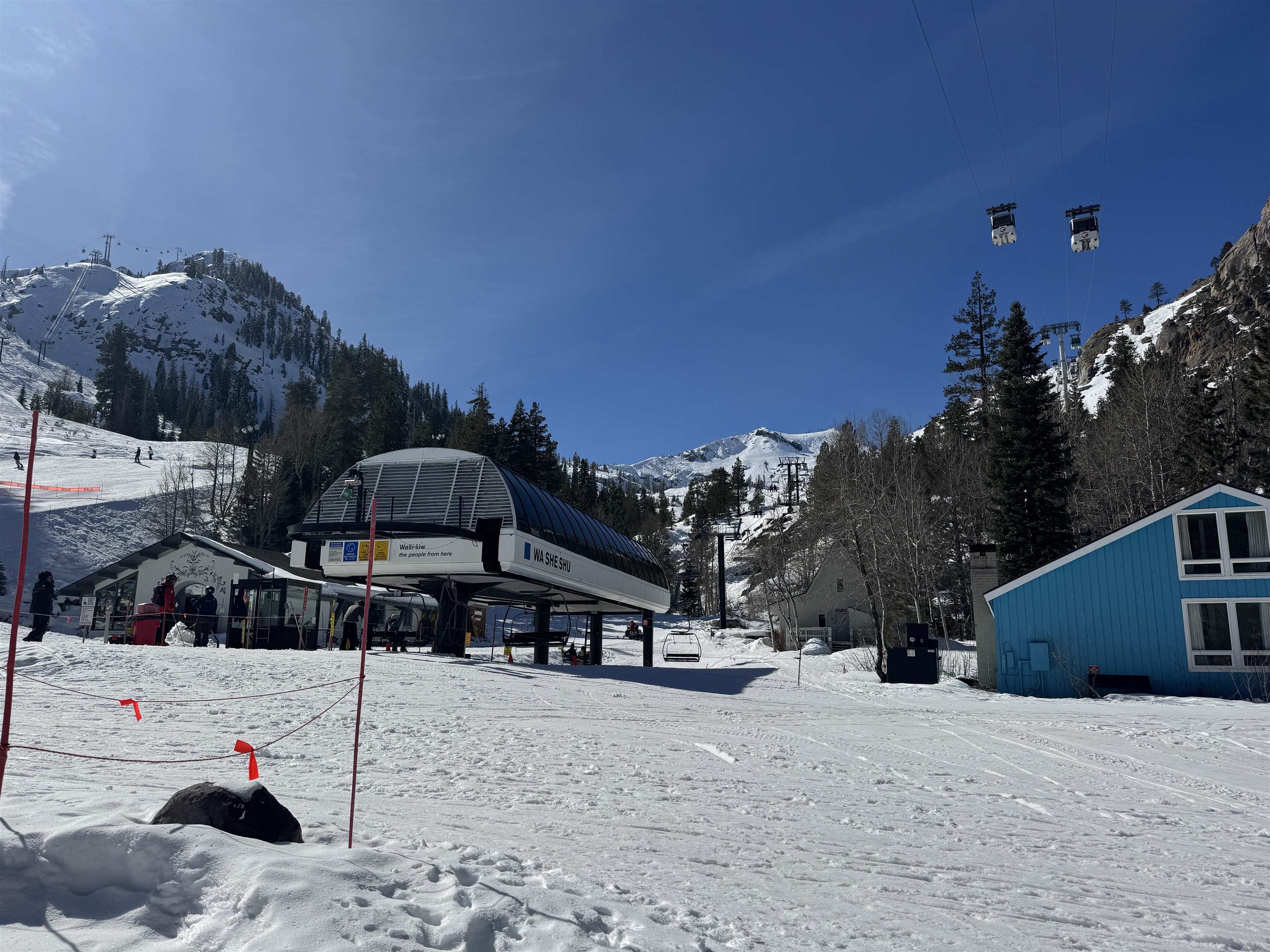 201 Shirley Cyn Road, Unit 302 Olympic Valley, CA 96146 - Photo 28 of 28 a view of a street with houses on the side of the road