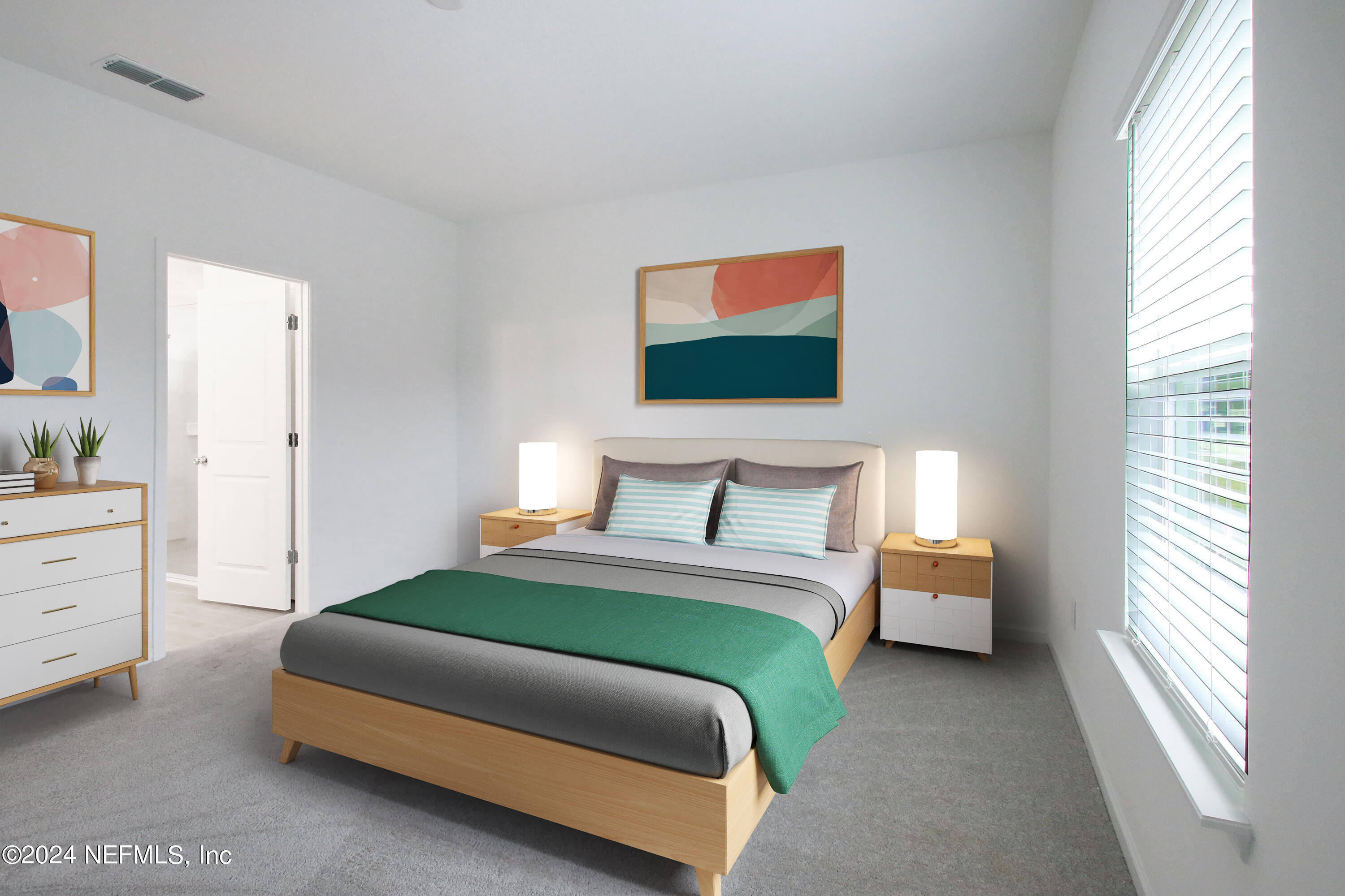 45 Walloon Cove St. Augustine, FL 32092 - Photo 22 of 32 a bedroom with a bed and window