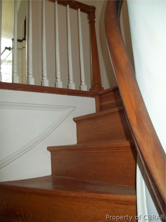 477 Rains Lane Cardinal, VA 23025 - Photo 18 of 30 View of stairway curve at top