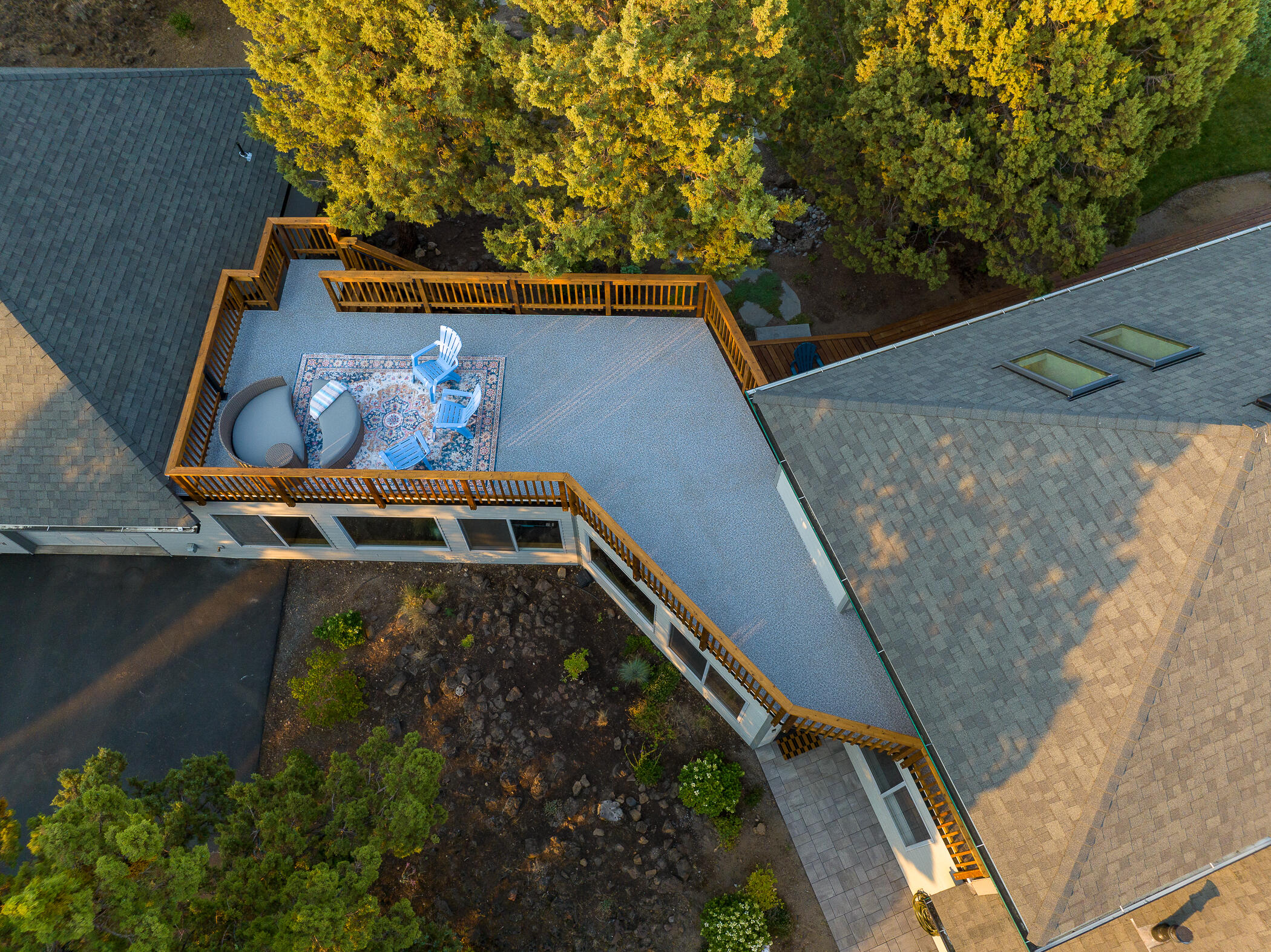 64300 Crosswinds Road Bend, OR 97703 - Photo 33 of 61 Rooftop deck accessed from both the primary suite on the second floor, as well as the lower level exterior deck