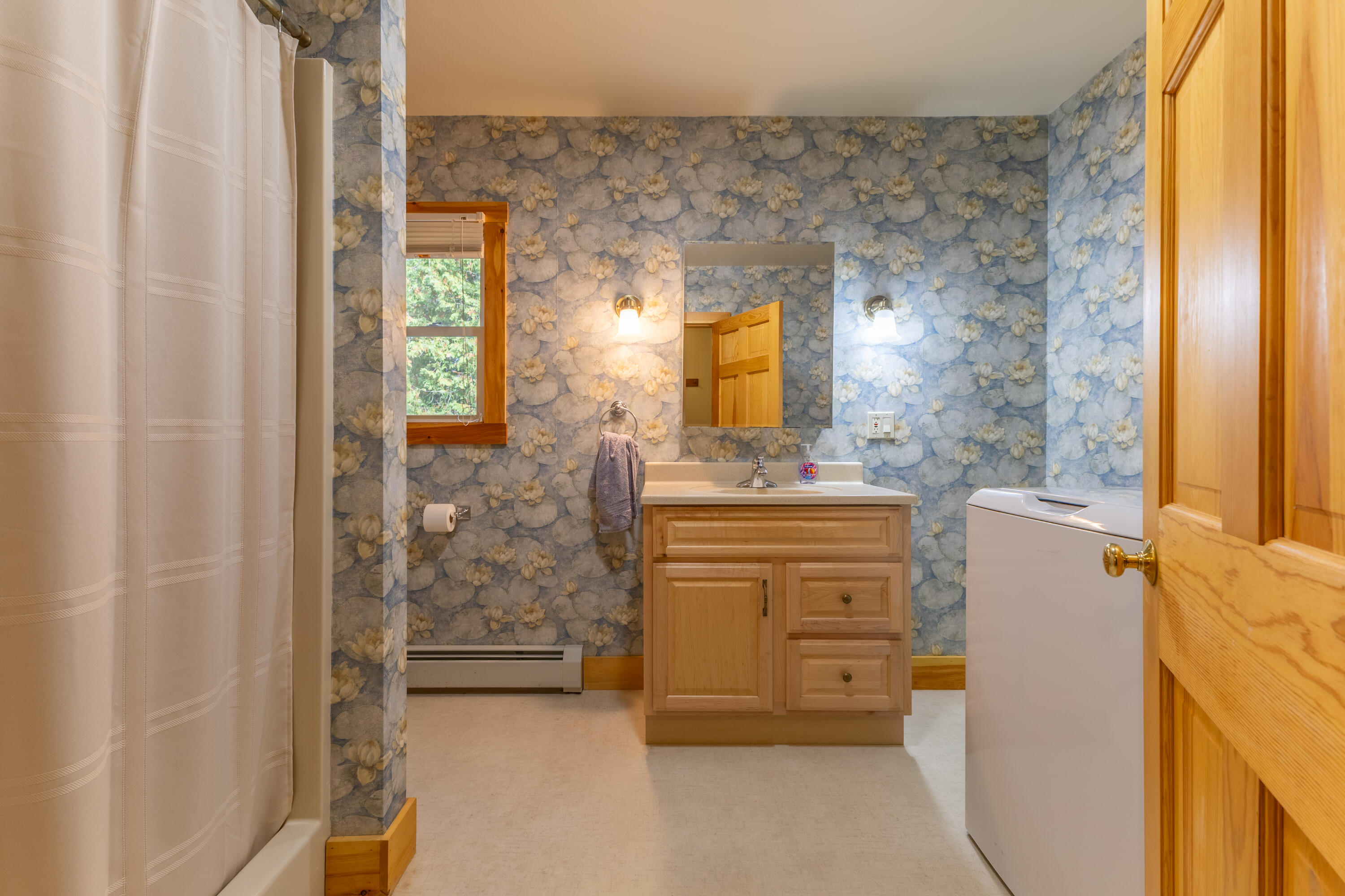 155 Long Point Way Orland, ME 04472 - Photo 17 of 65 Downstairs Bath Washer/Dryer