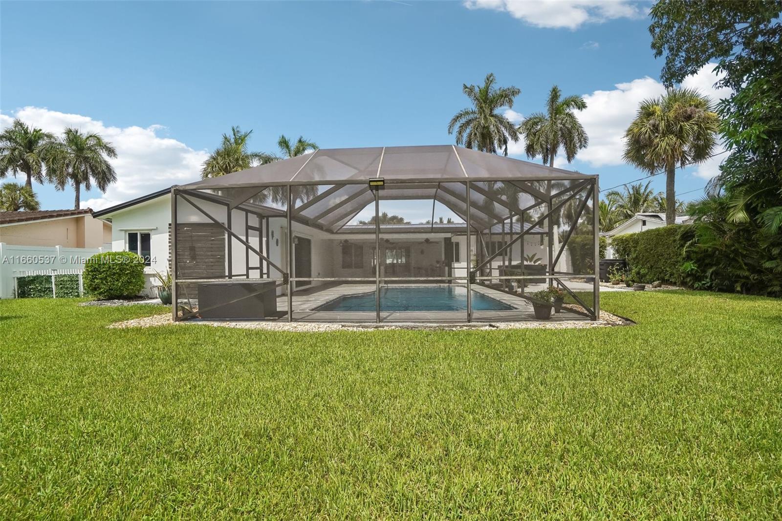 1164 Southwest 14th Street Boca Raton, FL 33486 - Photo 48 of 54 Oversized yard looking into pool