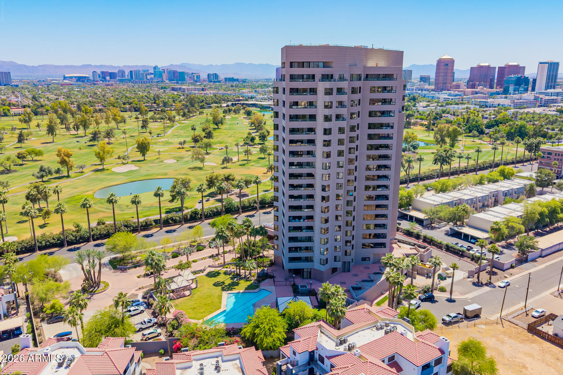 1040 East Osborn Road, Unit 402 Phoenix, AZ 85014 - Photo 85 of 96 a view of a city